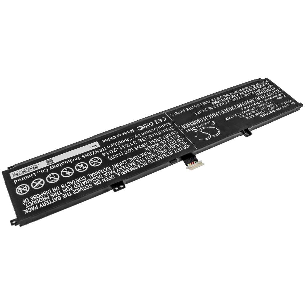 Akut Kannettavan tietokoneen akku CS-HPE156NB