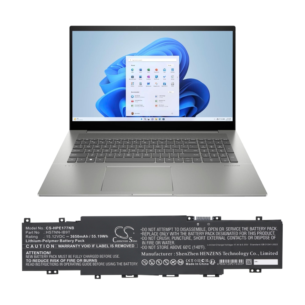 HP Envy 17-ch0010nb