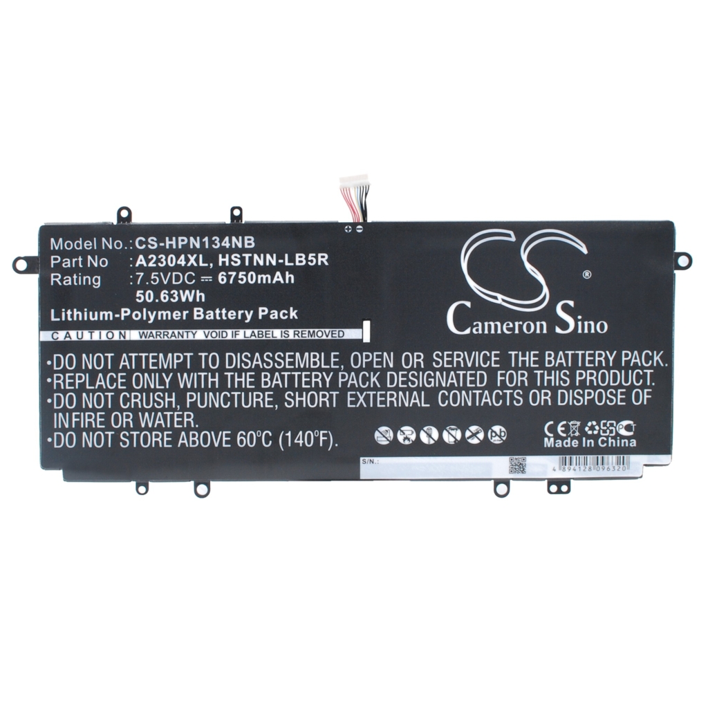 Kannettavan tietokoneen akku HP CS-HPN134NB