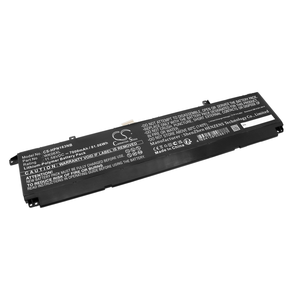 Kannettavan tietokoneen akku HP CS-HPN163NB