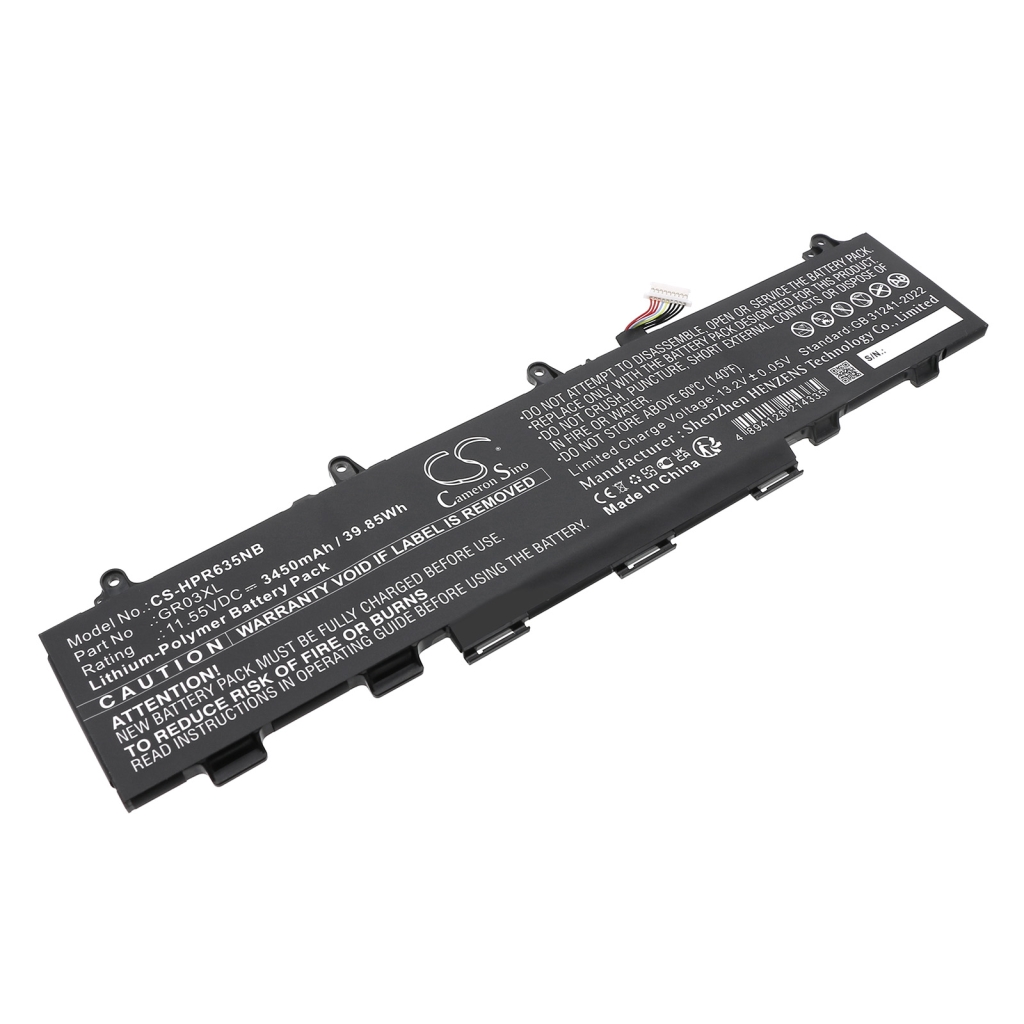 Akut Kannettavan tietokoneen akku CS-HPR635NB