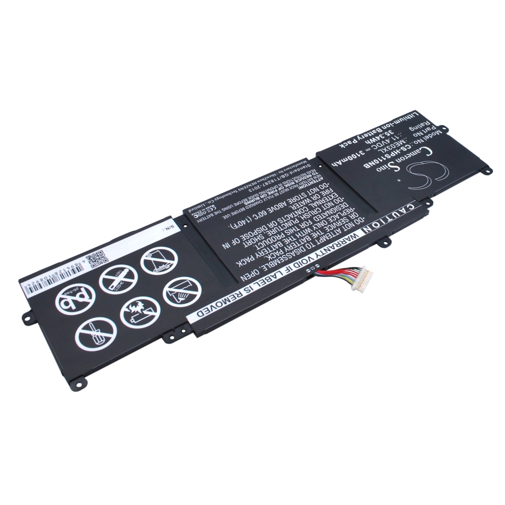 Kannettavan tietokoneen akku HP CS-HPS110NB