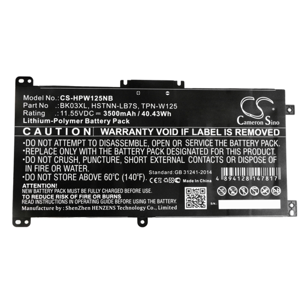 HP Pavilion X360 14-BA102NX