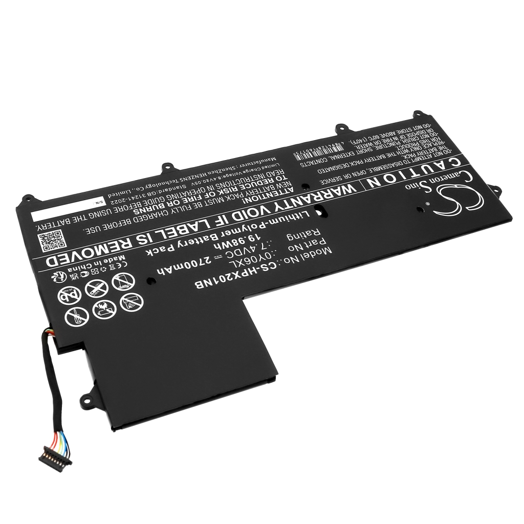 Kannettavan tietokoneen akku HP CS-HPX201NB