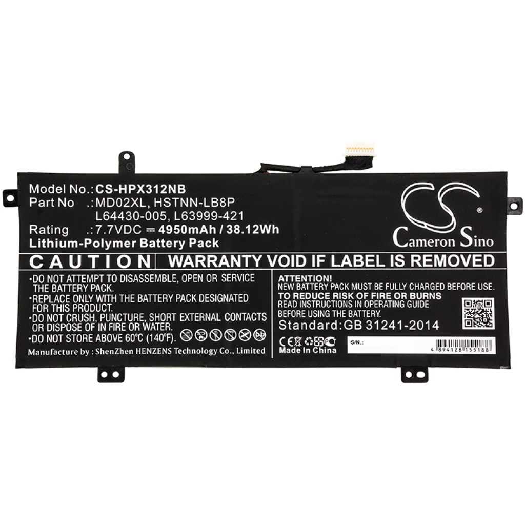 HP Chromebook X360 12B-CA0000NG