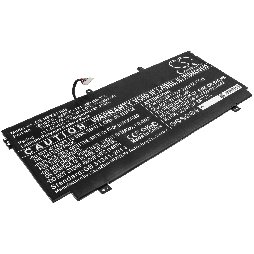 Kannettavan tietokoneen akku HP ENVY 13-AB095
