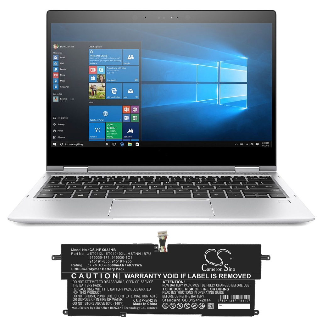 HP Elitebook X360 1020 G2-5sn36uc