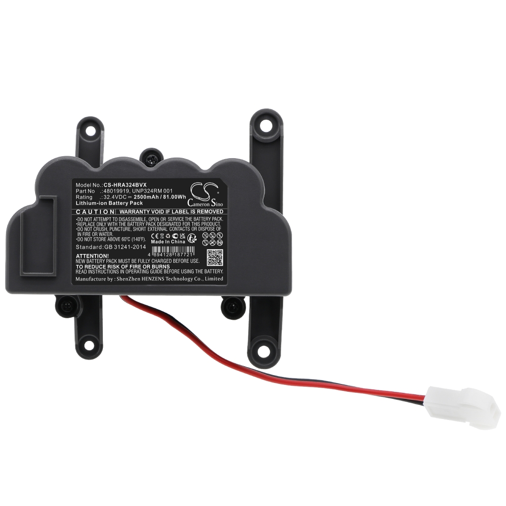 Yhteensopiva akun vaihto Hoover 48019919,UNP324RM 001