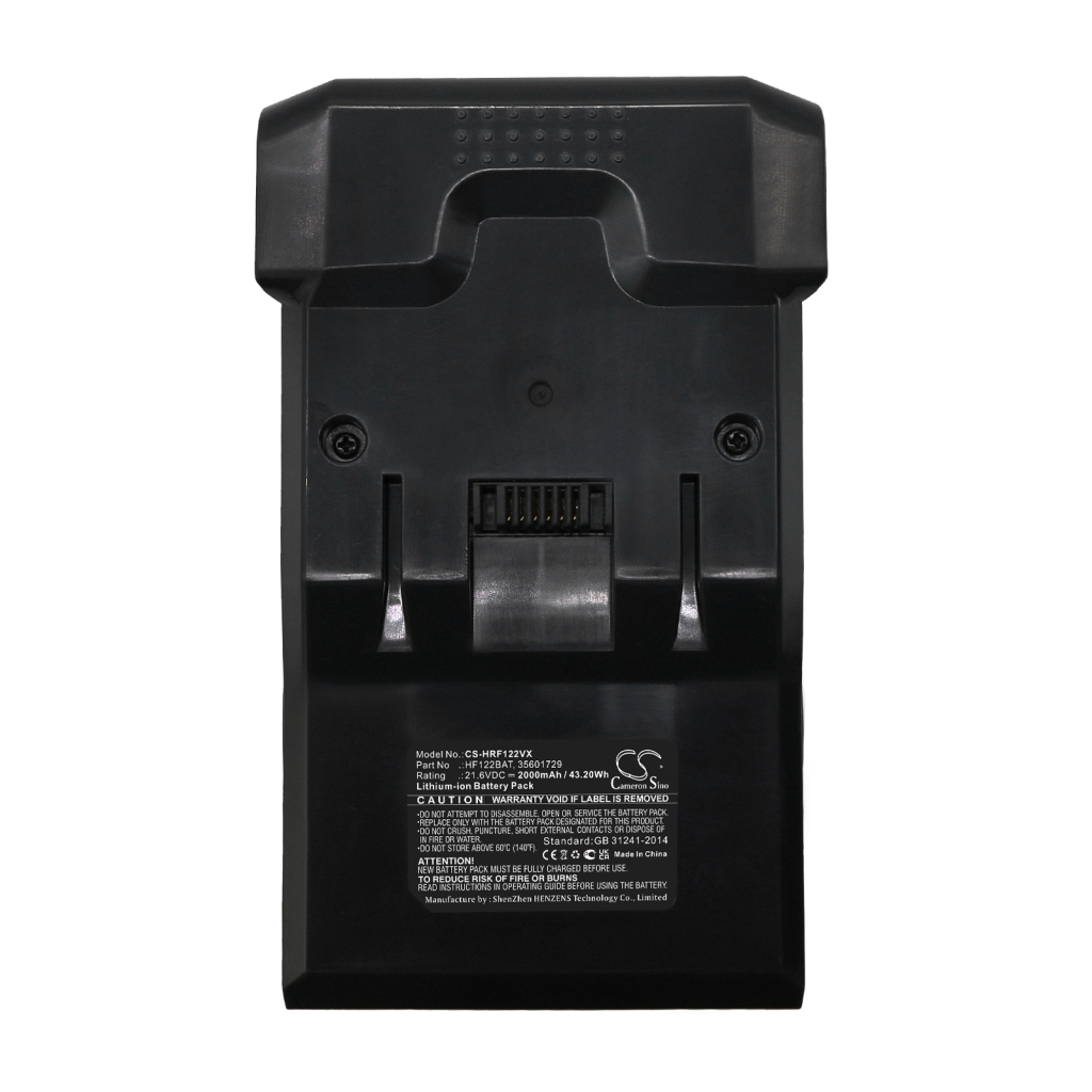 Yhteensopiva akun vaihto Hoover 35601729,B012,HF122BAT