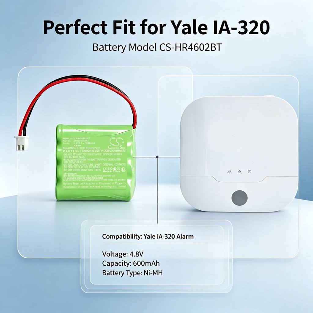 Battery compatible with Yale