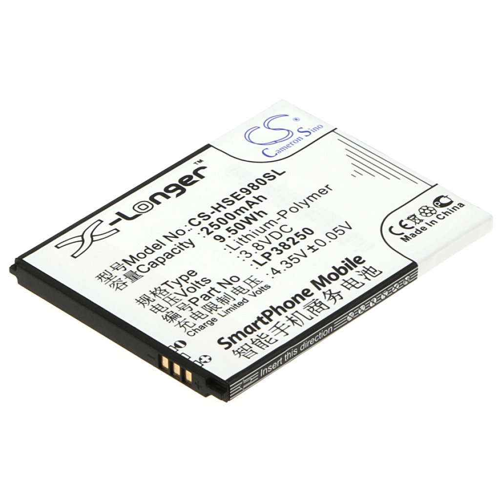 Yhteensopiva akun vaihto Hisense LP38250