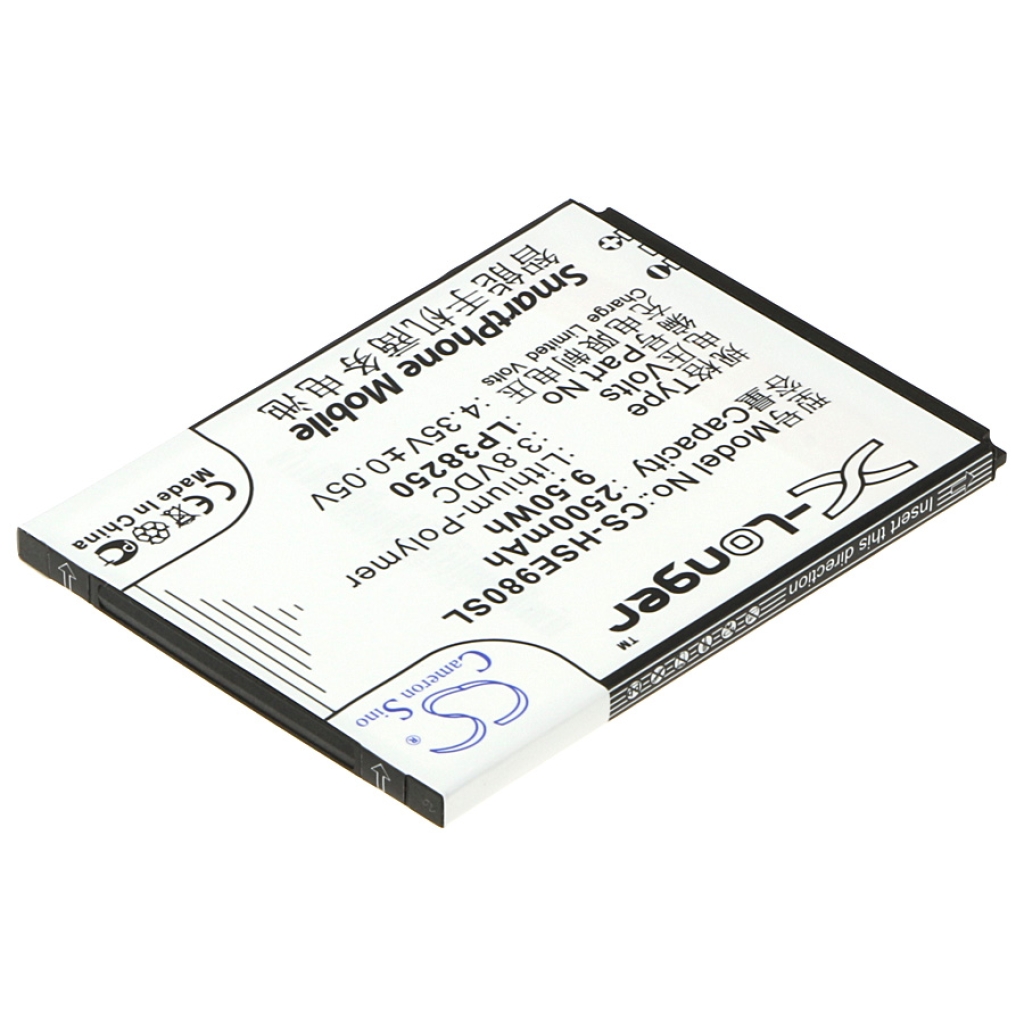 Yhteensopiva akun vaihto Hisense LP38250