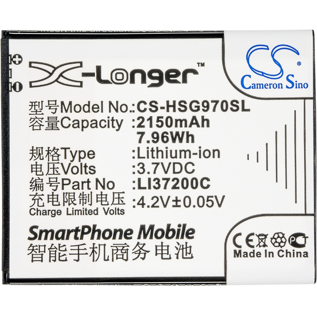 Yhteensopiva akun vaihto Hisense LI37200C