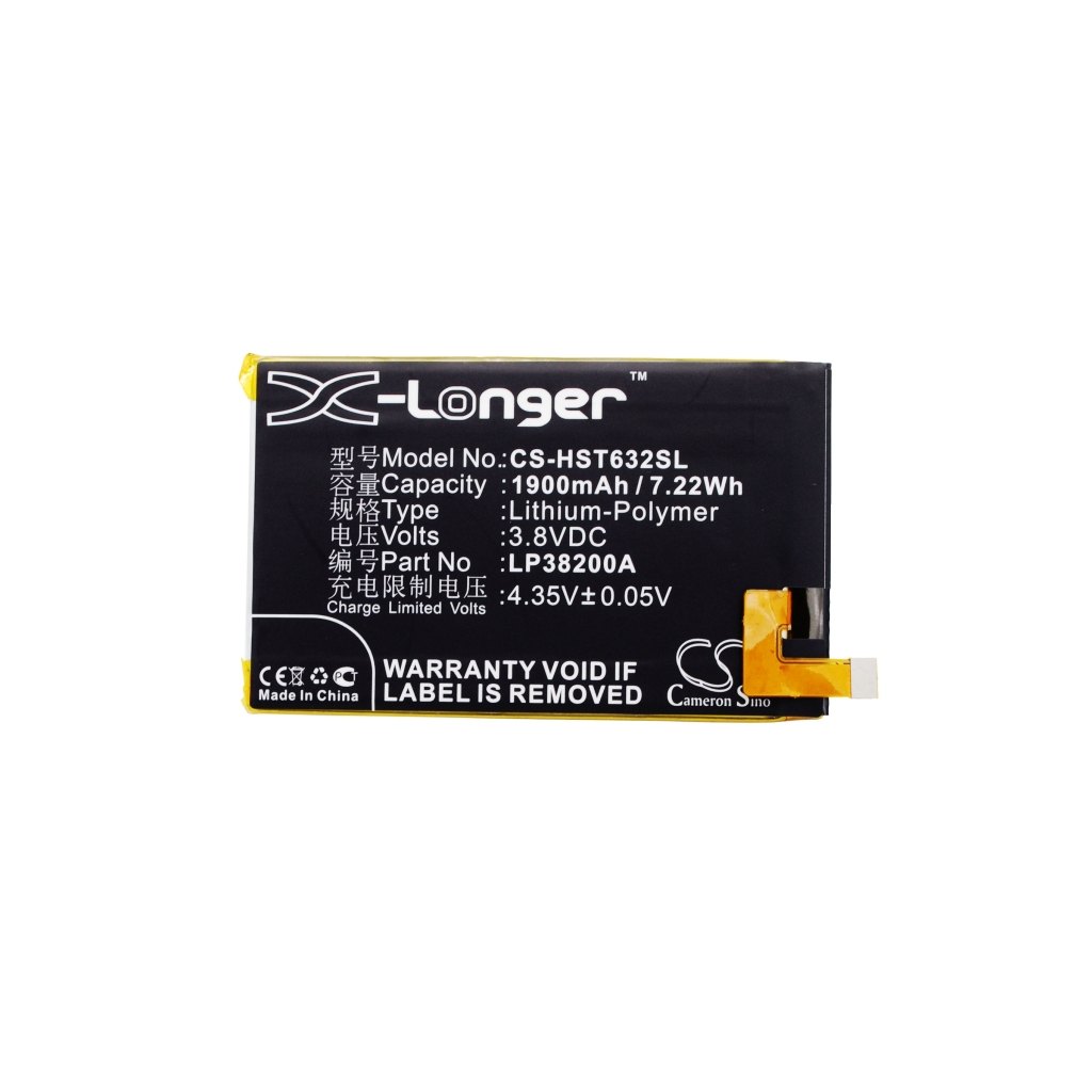 Battery compatible with Hisense