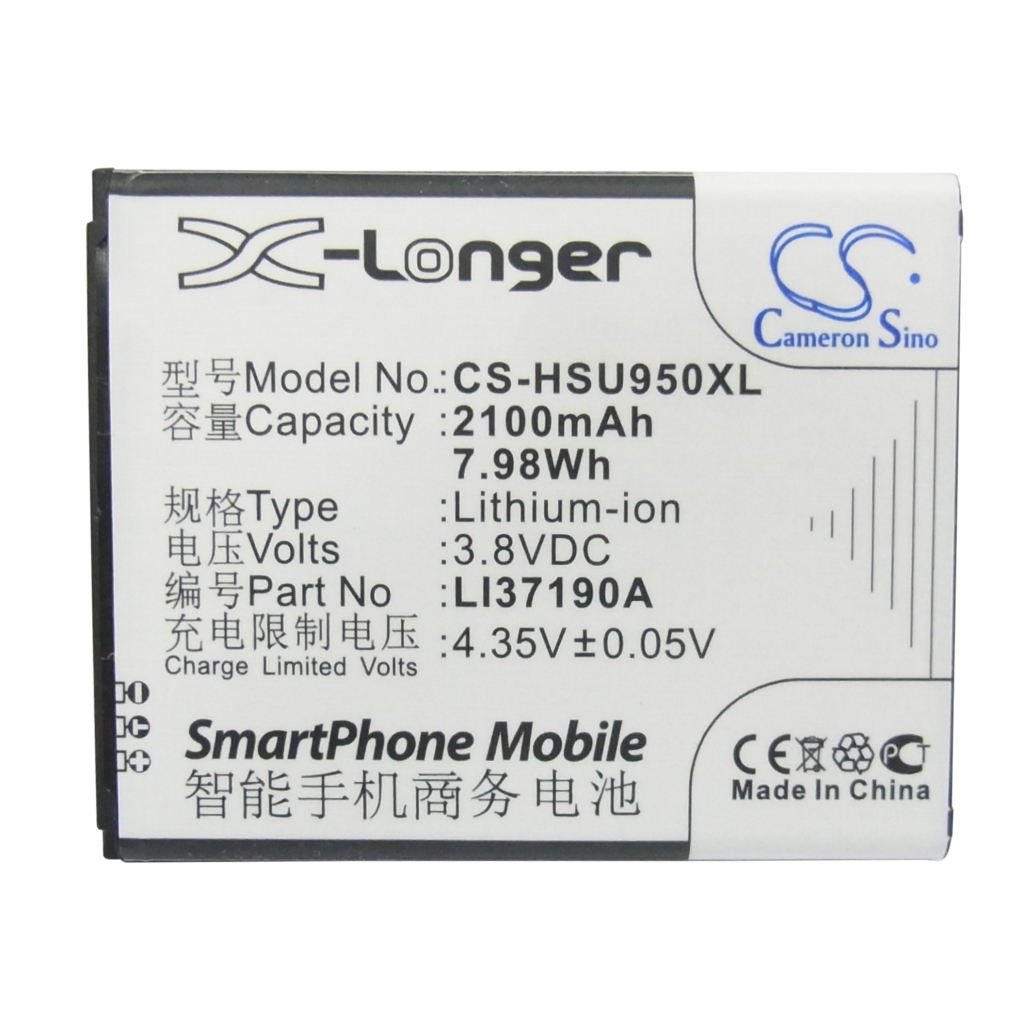 Akku yhteensopiva Hisense CS-HSU950XL