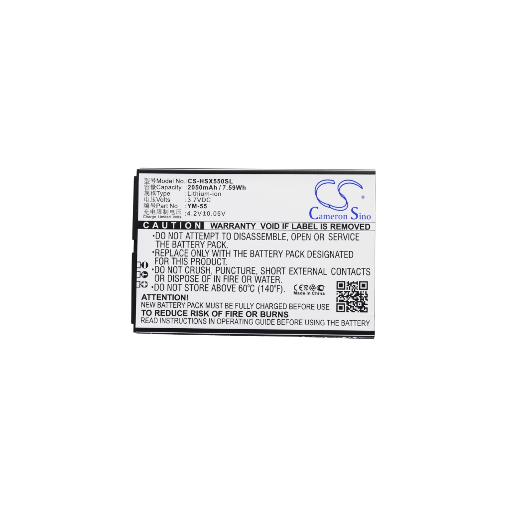 Akku yhteensopiva Hasee CS-HSX550SL