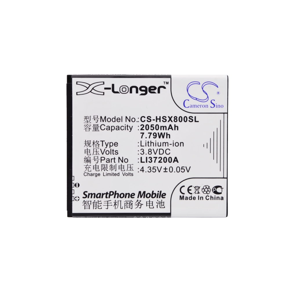 Yhteensopiva akun vaihto Hisense LI37200A