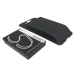 Battery CS-HT6100XL with cover — black face with logo and cover alongside