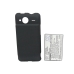 Battery CS-HT6100XL with black cover — front flat view with full specs