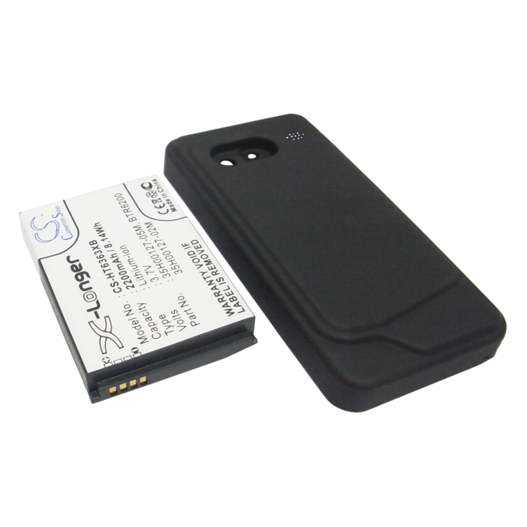 Akku yhteensopiva Verizon HTC Sprint Google CS-HT6363XB
