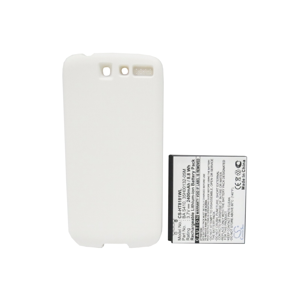 Akku yhteensopiva Vodafone HTC SoftBank T-Mobile Google CS-HT8181WL