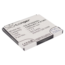 Yhteensopiva akun vaihto HTC 35H00128-00M,BA S400,BB81100