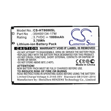 Yhteensopiva akun vaihto HTC 35H00134-17M