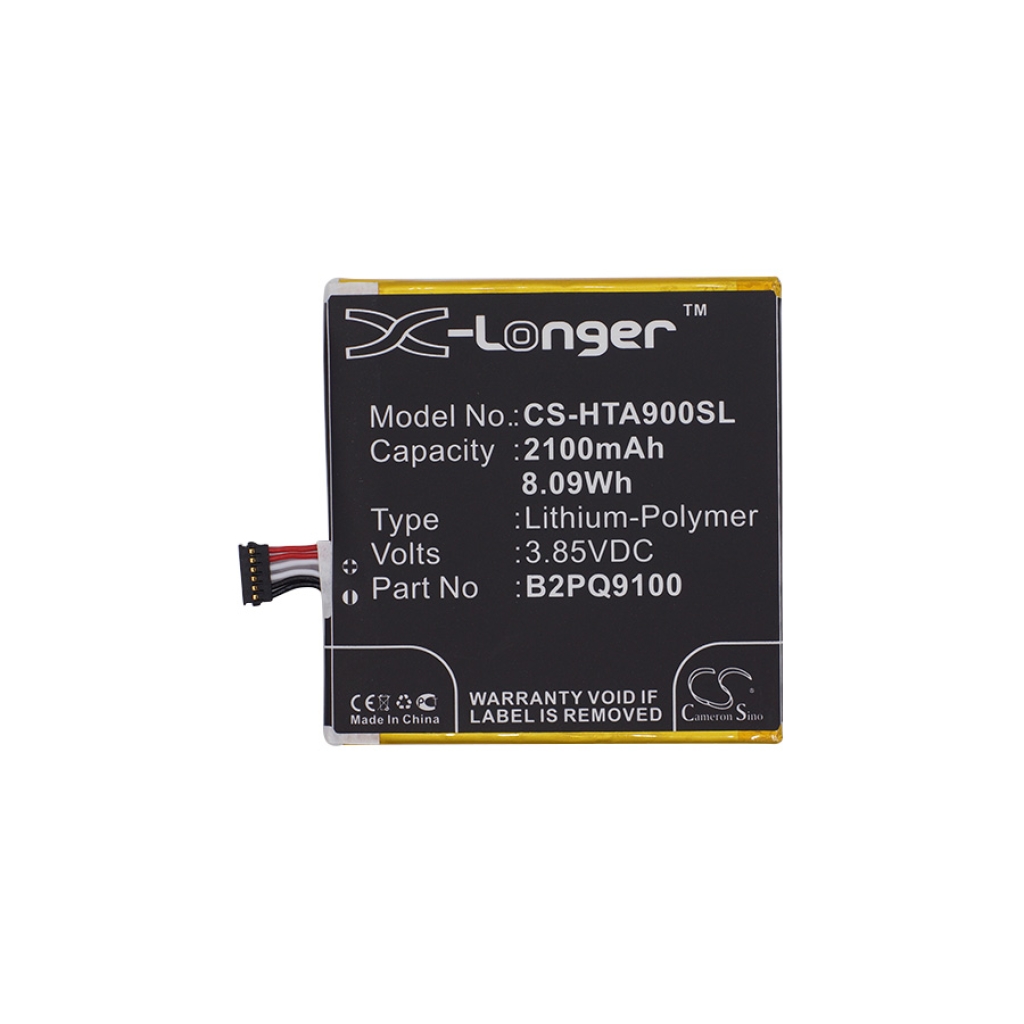 Yhteensopiva akun vaihto HTC 35H00252-00M,B2PQ9100
