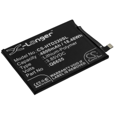 Yhteensopiva akun vaihto HTC Q6655