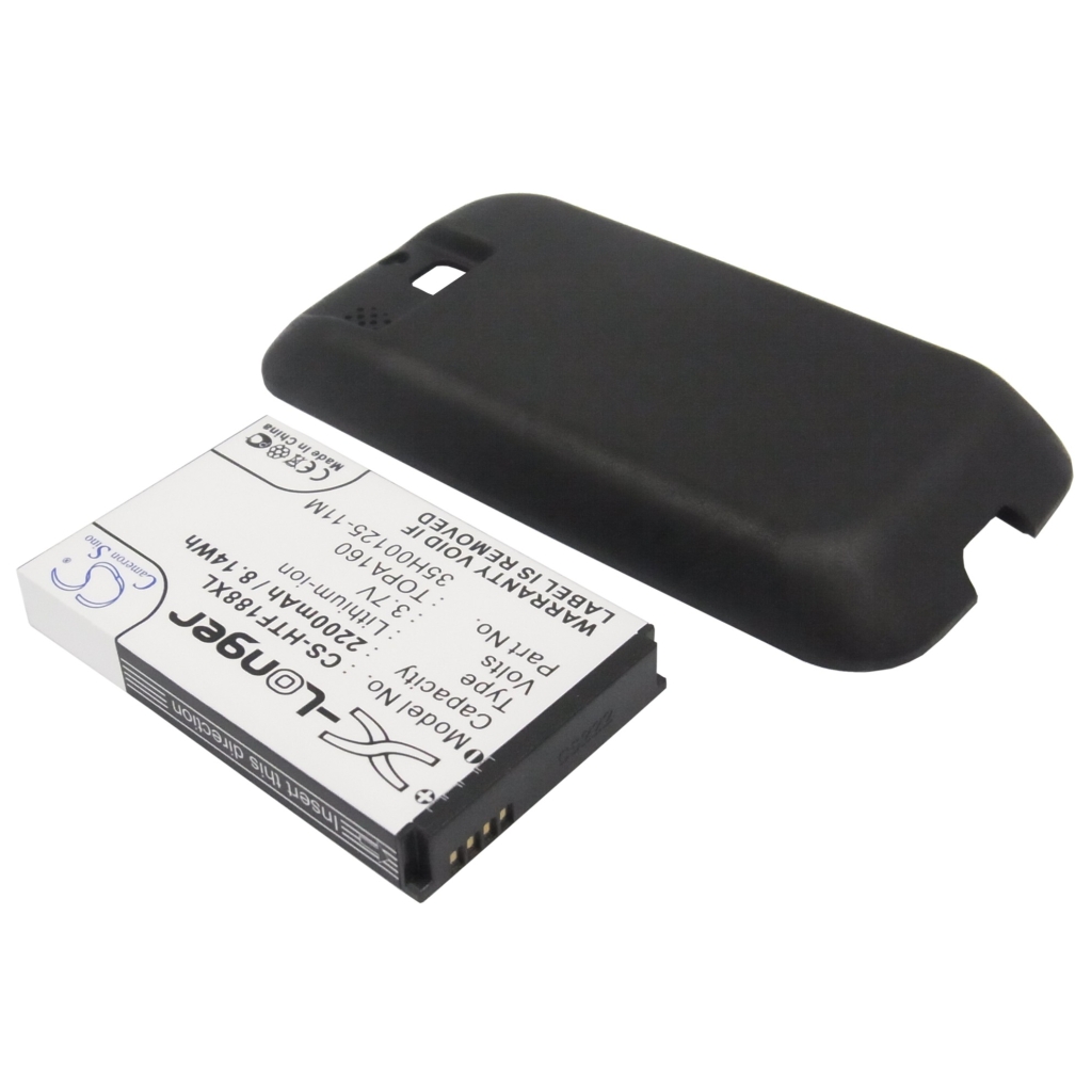 Yhteensopiva akun vaihto HTC 35H00125-11M,TOPA160