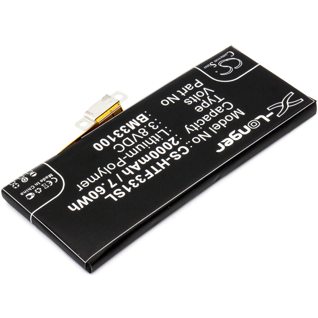 Akku yhteensopiva HTC CS-HTF331SL