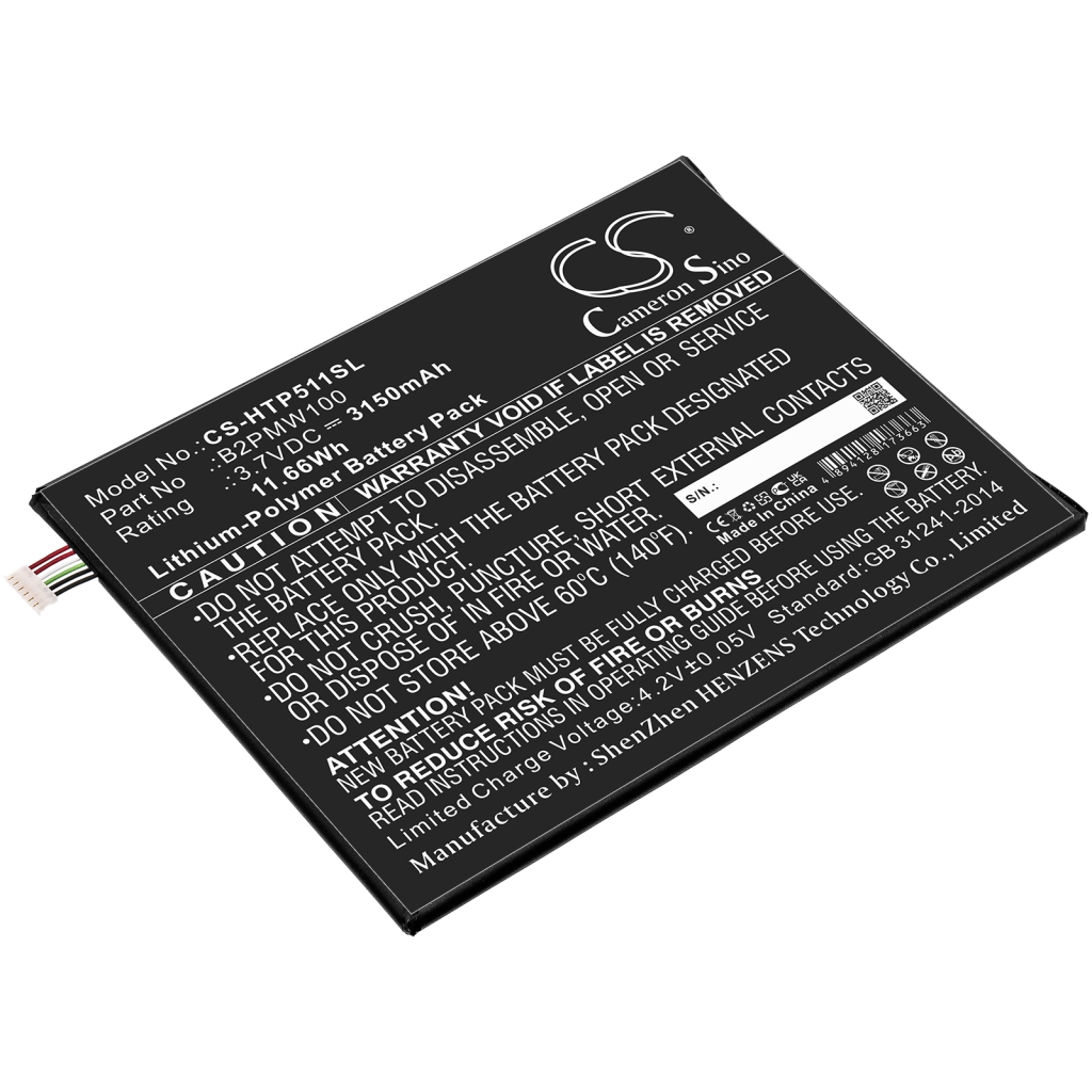 Akut Tabletin akku CS-HTP511SL