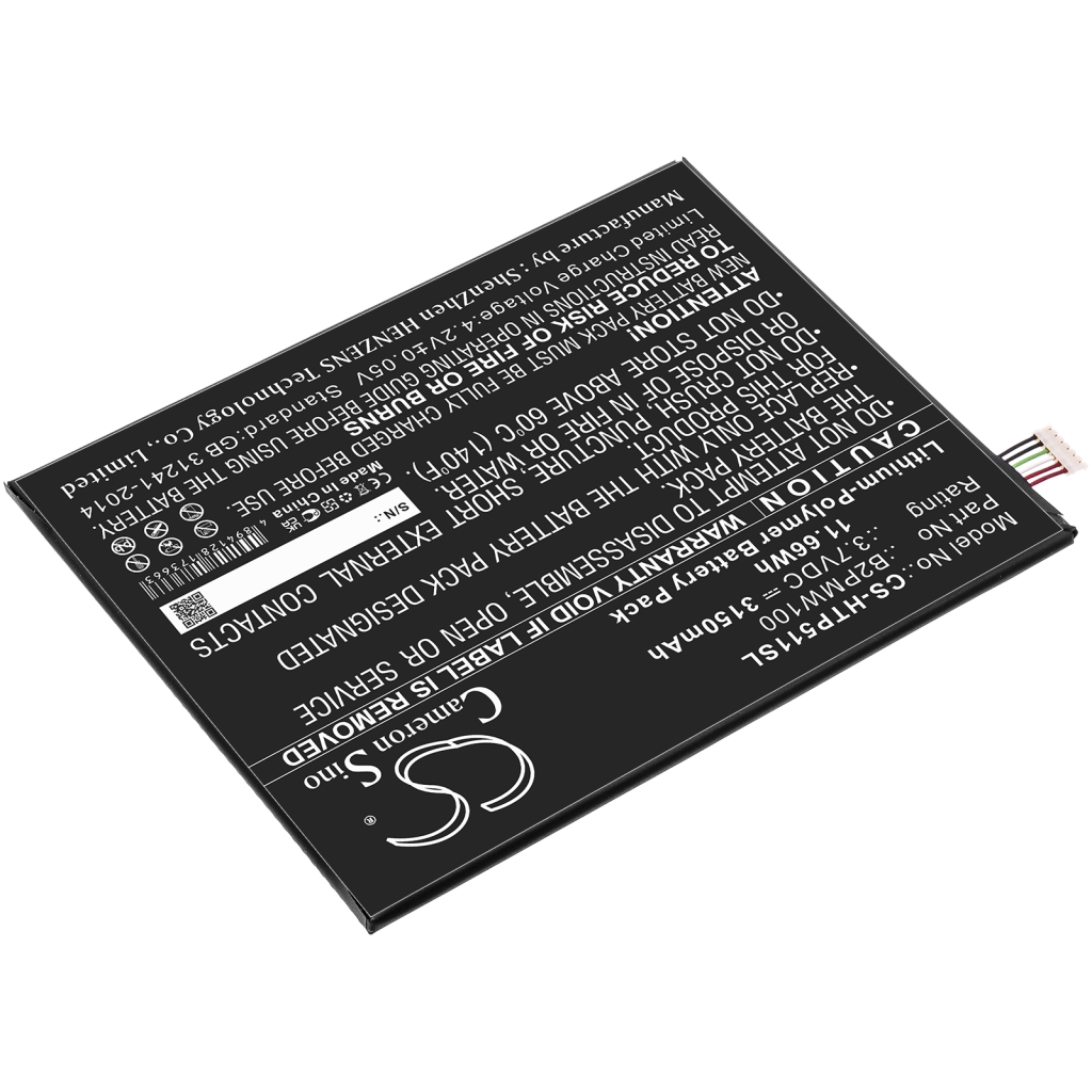 Akut Tabletin akku CS-HTP511SL