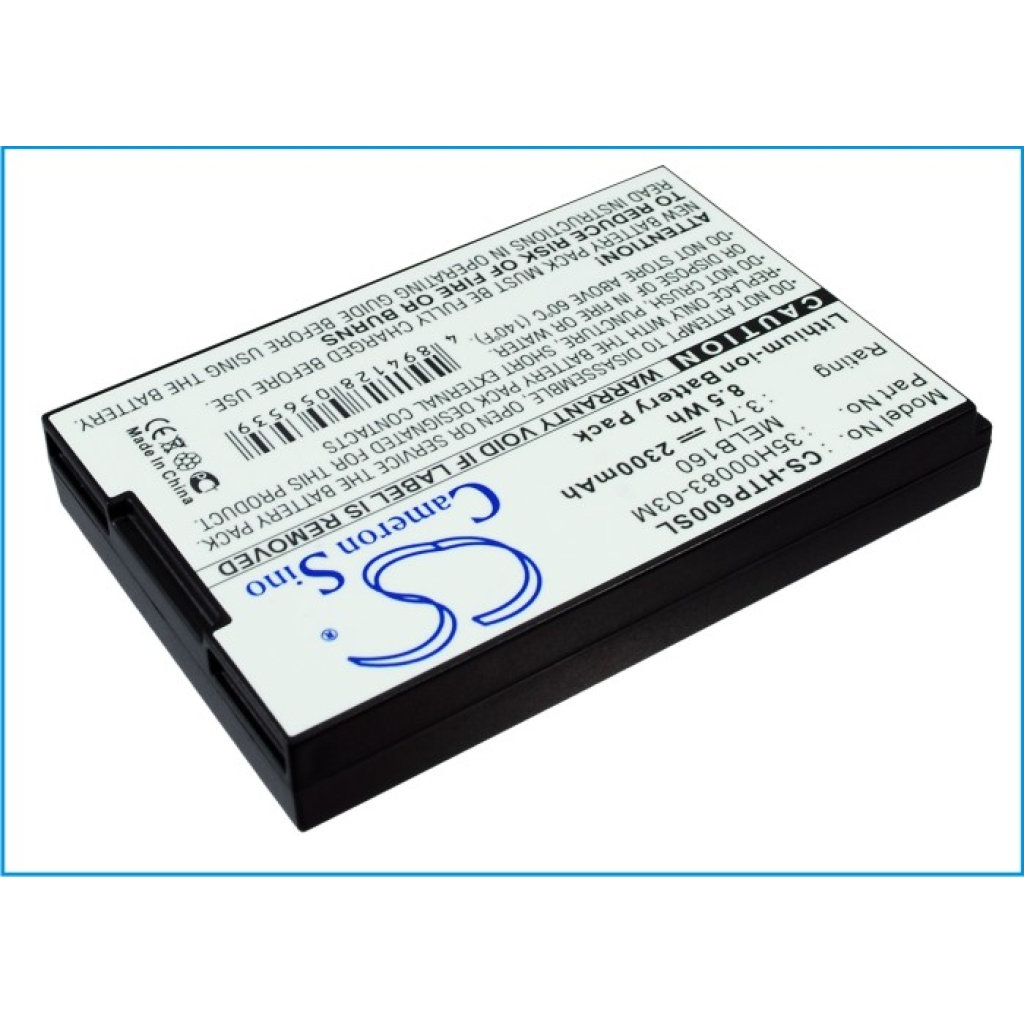 Yhteensopiva akun vaihto HTC 35H00083-03M,MELB160