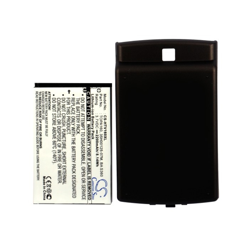 Akku yhteensopiva T-mobile CS-HTV160XL