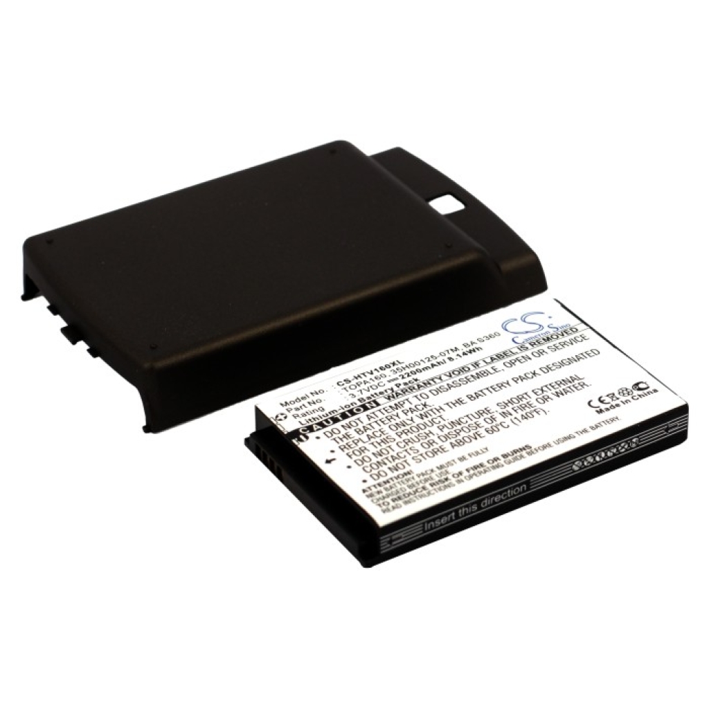 Akku yhteensopiva T-mobile CS-HTV160XL
