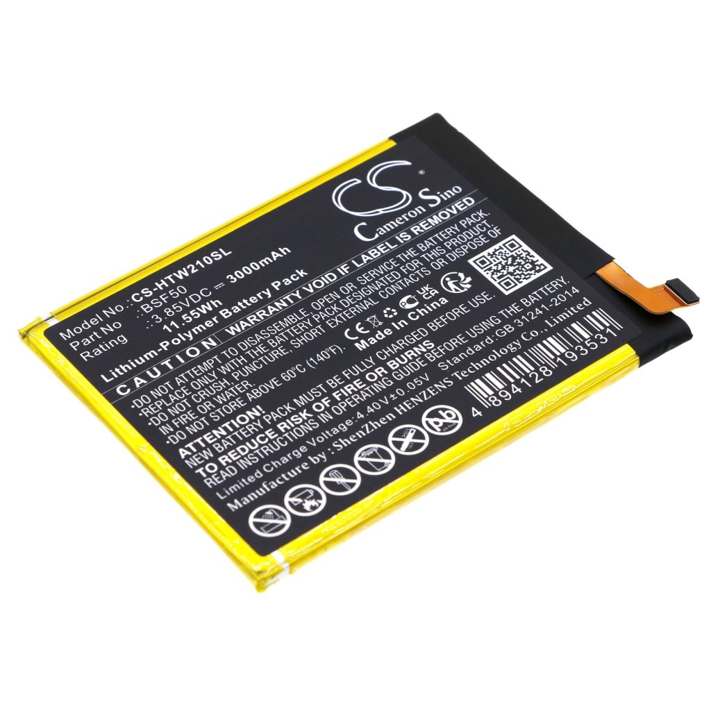 Yhteensopiva akun vaihto HTC BSF50