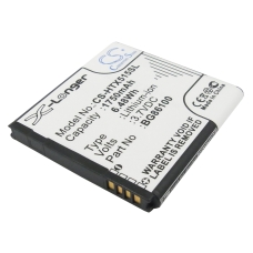 Yhteensopiva akun vaihto HTC 35H00164-00M,35H00166-00M,35H00166-03M,BG86100