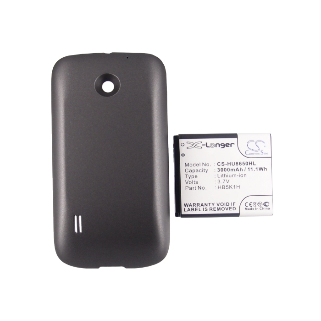 Akku yhteensopiva Huawei CS-HU8650HL
