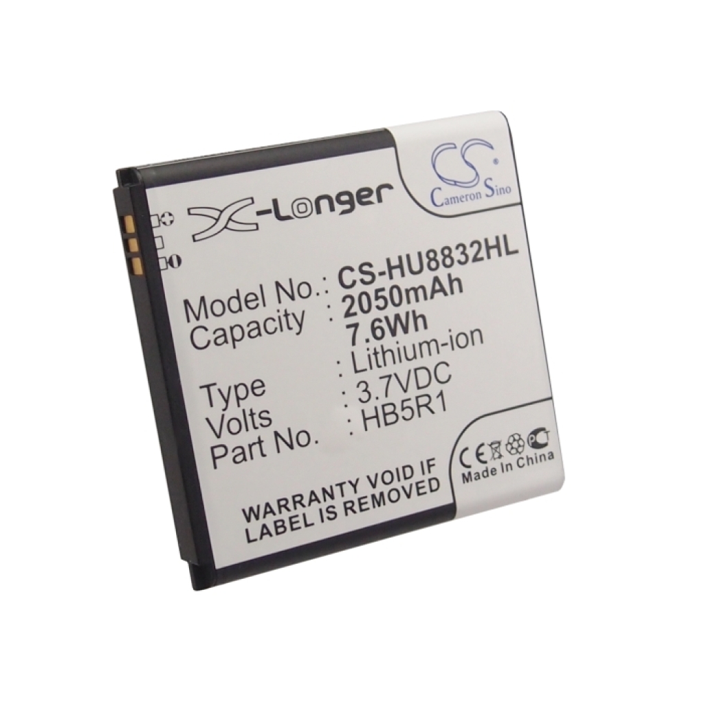 Akku yhteensopiva Huawei CS-HU8832HL