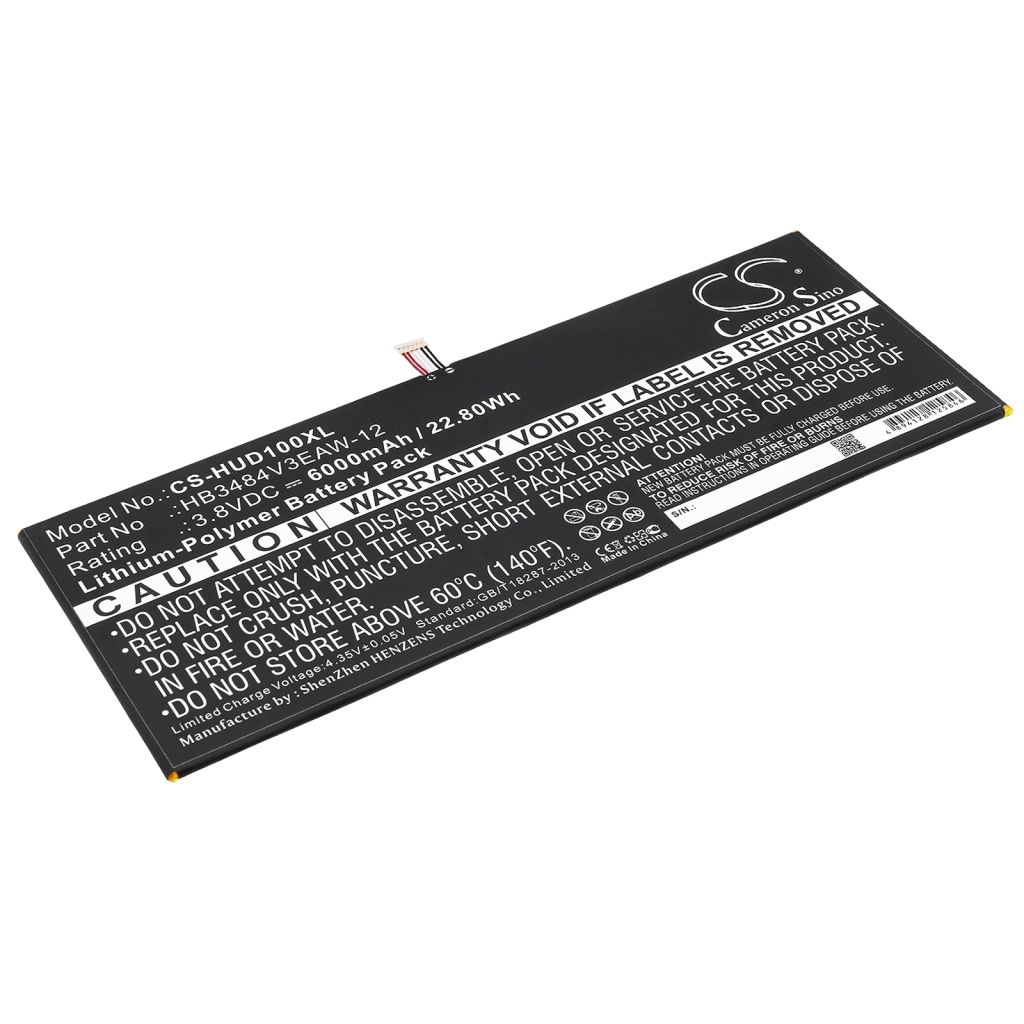 Akut Tabletin akku CS-HUD100XL
