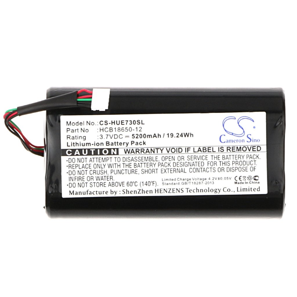 Yhteensopiva akun vaihto Huawei HCB18650-12