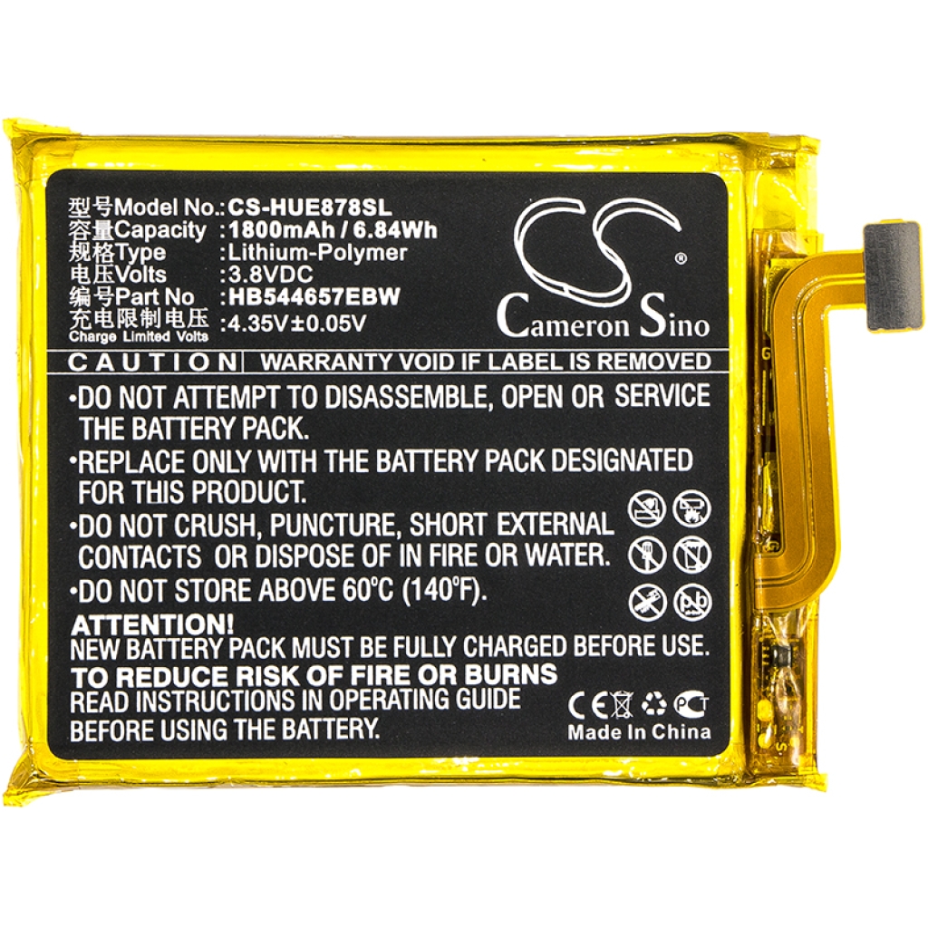 Yhteensopiva akun vaihto Huawei HB544657EBW