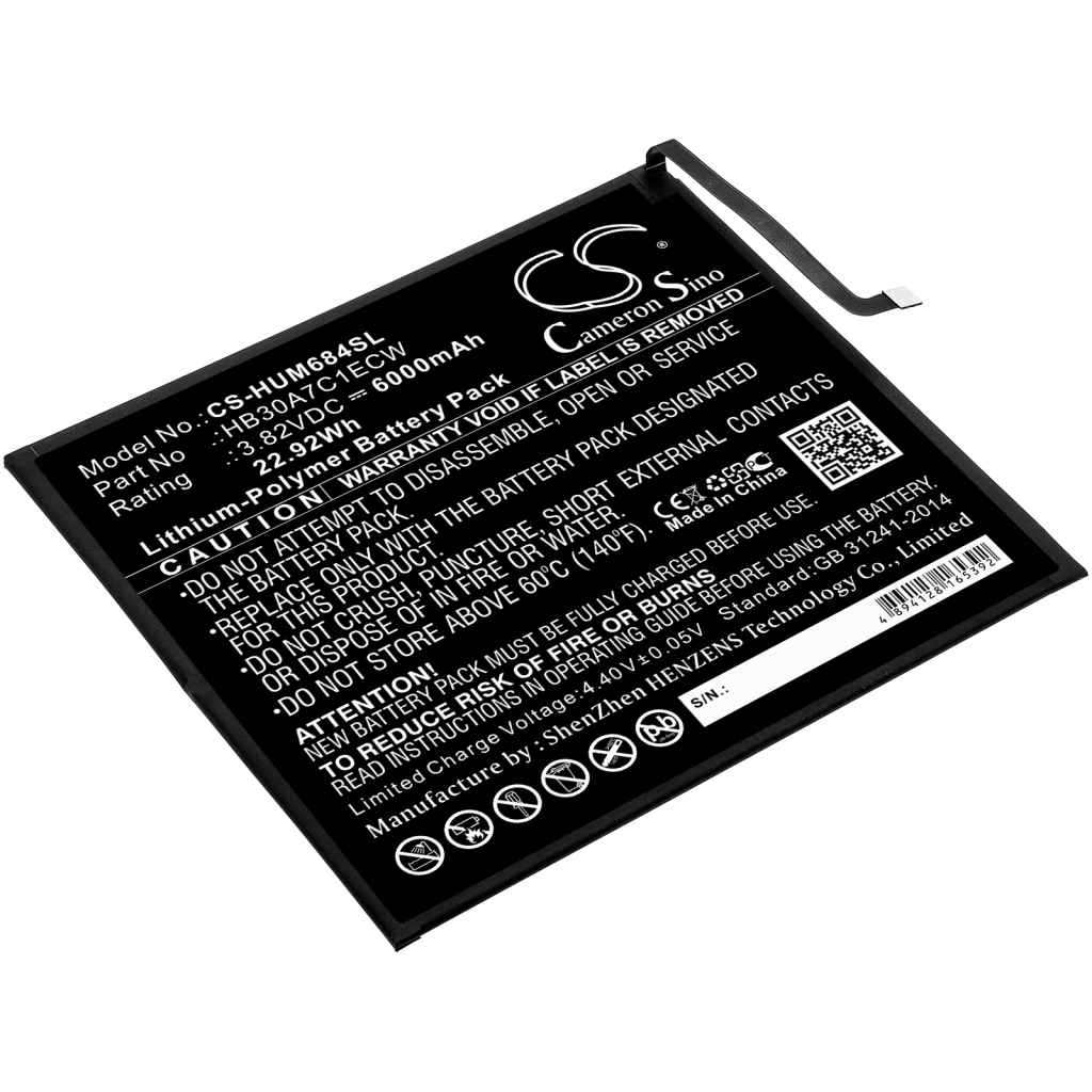 Yhteensopiva akun vaihto Huawei HB30A7C1ECW