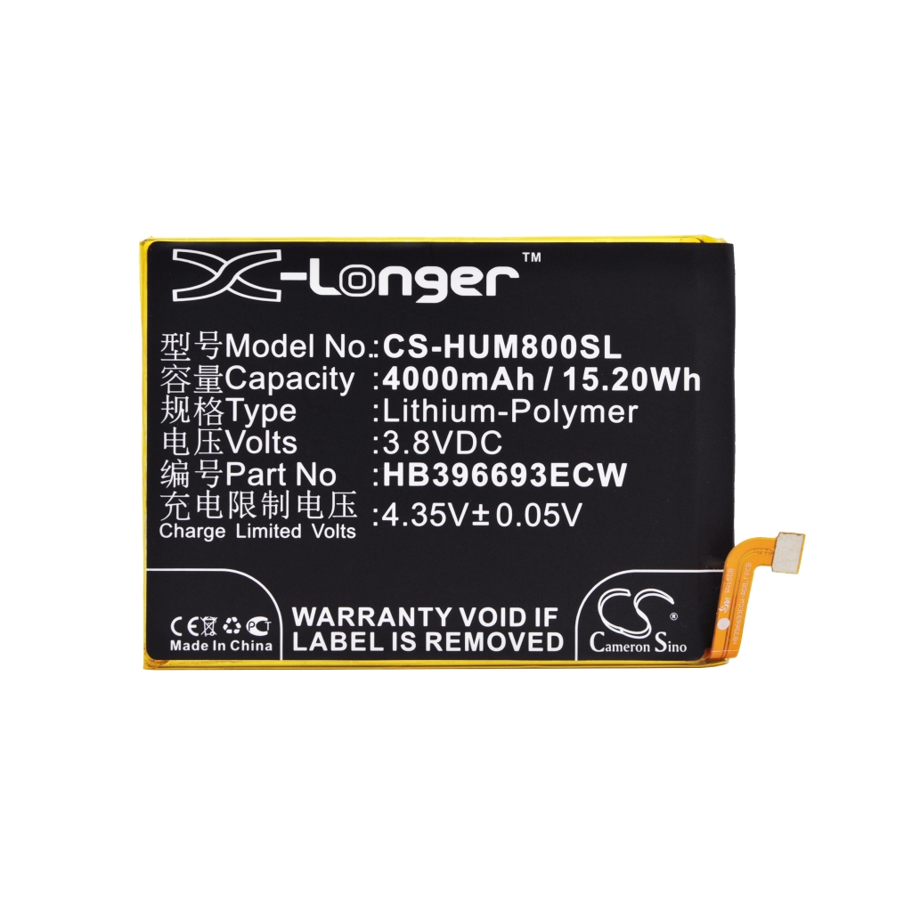 Yhteensopiva akun vaihto Huawei HB396693ECW