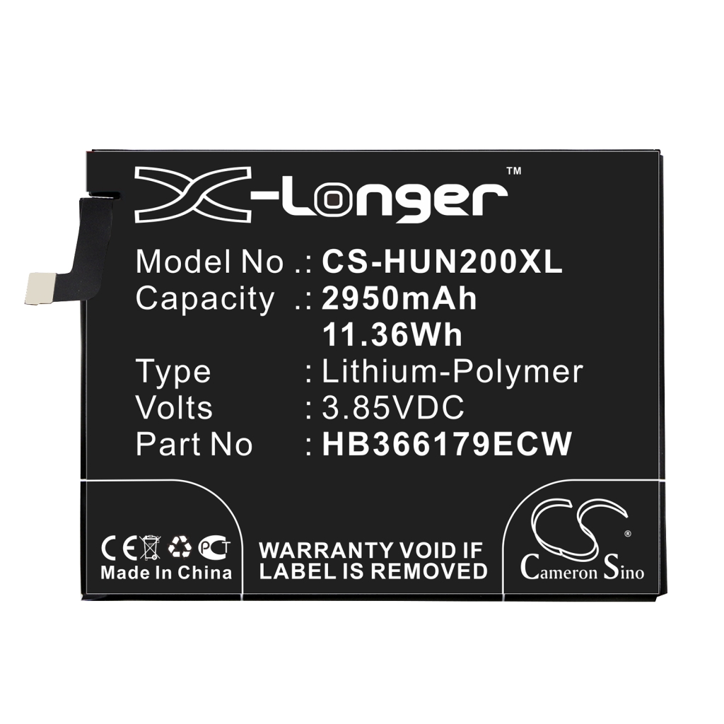Yhteensopiva akun vaihto Huawei HB366179ECW