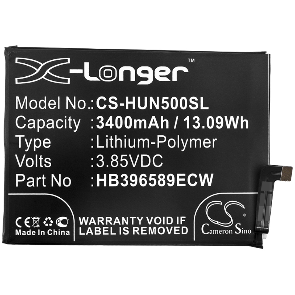 Yhteensopiva akun vaihto Huawei HB396589ECW