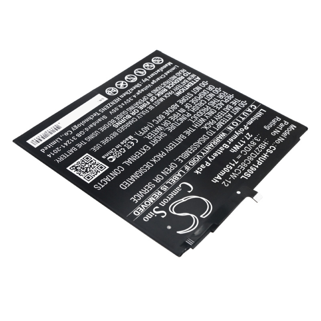 Akut Tabletin akku CS-HUP190SL