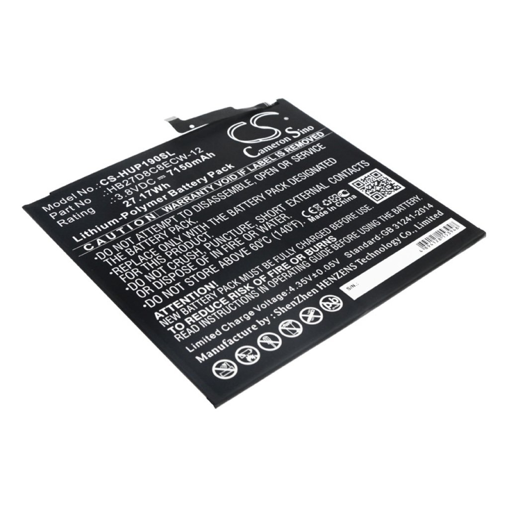 Yhteensopiva akun vaihto Huawei HB27D8C8ECW-12