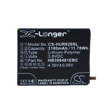 Yhteensopiva akun vaihto Huawei HB396481EBC,HB396481EBW